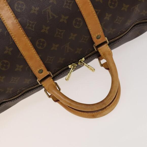 LOUIS VUITTON Monogram Keepall 55 Boston Bag M41424 - Picture 7 of 16